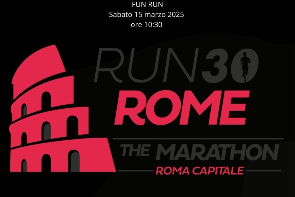 La maratona e la fun run: eventi imperdibili. Sport, cinema e spiritualità nella capitale. 